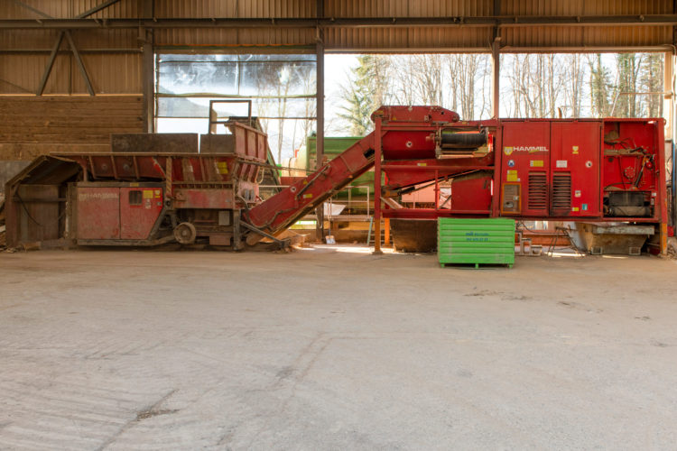 WSA Recycling Schredder Hammel