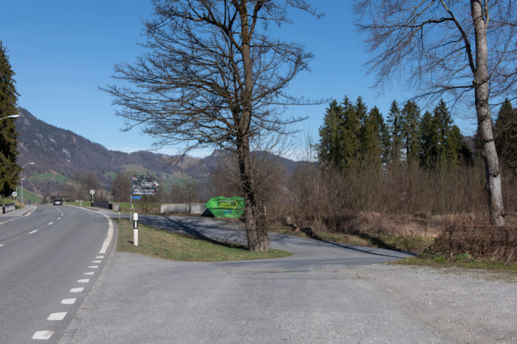 WSA Recycling Anfahrtsweg Sarnen